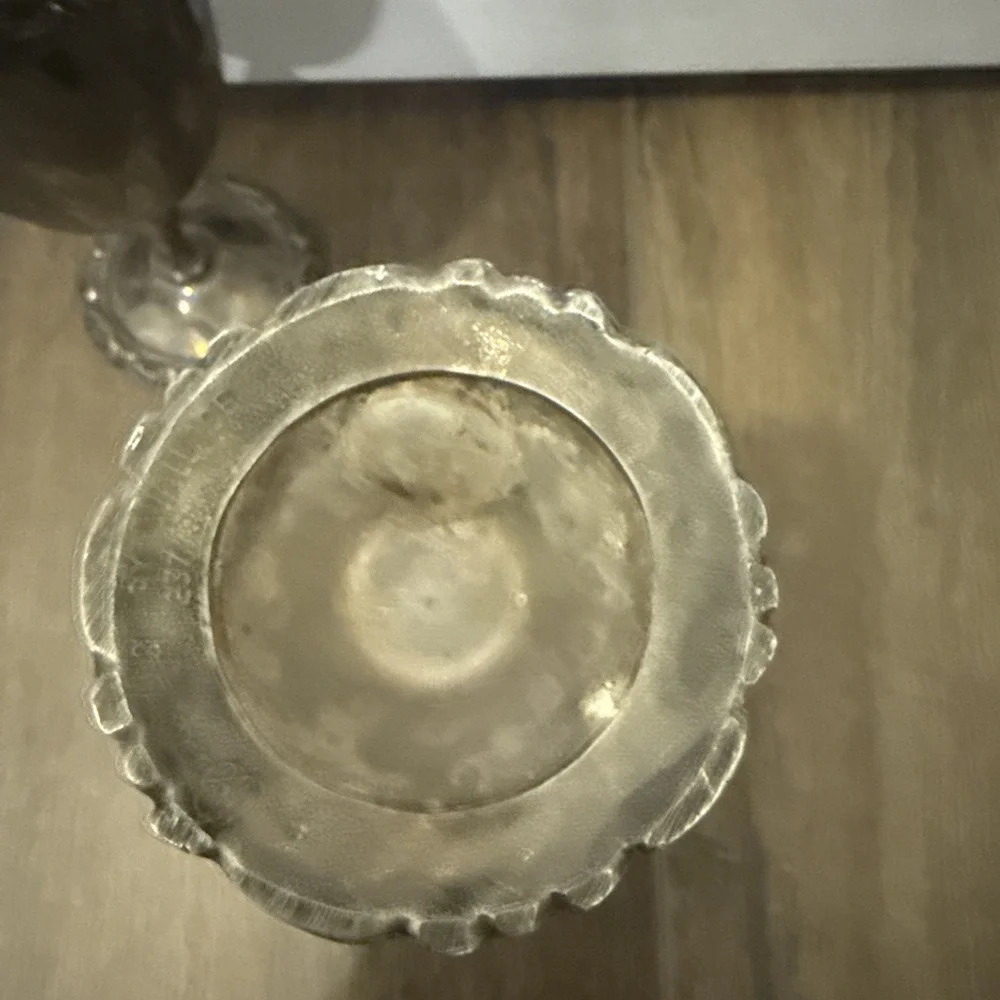 Set Of 2 Silverplate Baroque By Wallace #237 Wine Water Goblets Gilded Interior